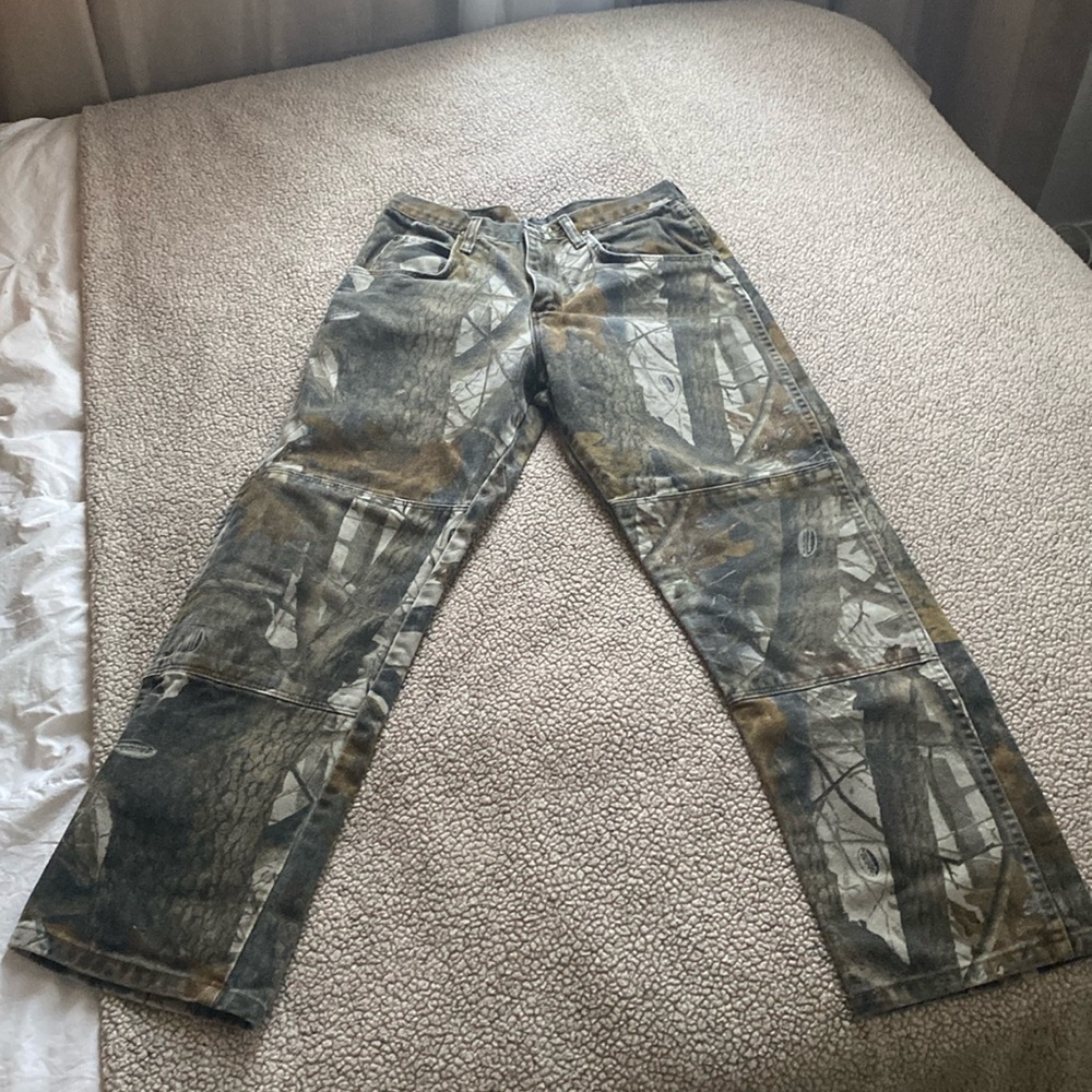 Wrangler X realtree  double knee camo pants